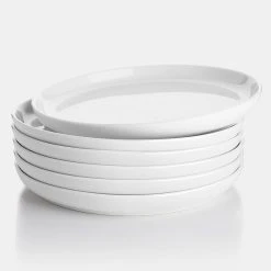 Buy ❤️ Sweese White Round Porcelain Plates 👏 -Outlet Serve Gleam Store Sweeseplate7 2 06c7f637 1f29 4b25 8a9f 4205f6f531d2
