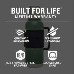 Best Sale ❤️ Stanley Legacy QuadVac™ Thermal Bottle | 2 QT 😍 -Outlet Serve Gleam Store Web LIfestyle 10 09839 001 STANLEGACYQUADVACTHERMALBOTTLE2QTHAMMERTONEGREEN PT01