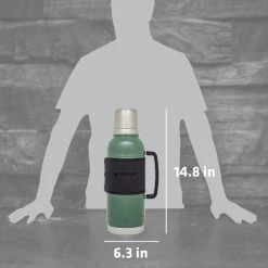 Best Sale ❤️ Stanley Legacy QuadVac™ Thermal Bottle | 2 QT 😍 -Outlet Serve Gleam Store Web LIfestyle 10 09839 001 STANLEGACYQUADVACTHERMALBOTTLE2QTHAMMERTONEGREEN PT04