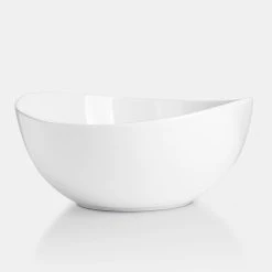 Wholesale 🔔 Sweese White Curve Porcelain Bowls ⌛ -Outlet Serve Gleam Store bowl