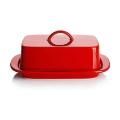 Best Pirce ✨ Sweese Porcelain Rectangle Butter Dish 🔥 -Outlet Serve Gleam Store butterdishwithhandlelid 1