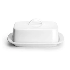 Best Pirce ✨ Sweese Porcelain Rectangle Butter Dish 🔥 -Outlet Serve Gleam Store butterdishwithhandlelid 3