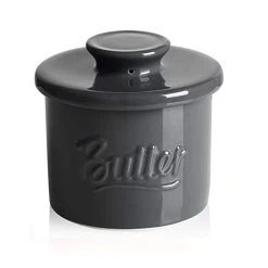 Deals 🌟 New Porcelain Sweese Butter Crock ❤️ -Outlet Serve Gleam Store buttergrey