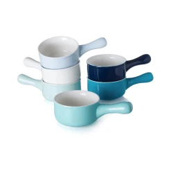 Coupon 😀 Sweese Porcelain Soup Bowls with Handles 😍 -Outlet Serve Gleam Store ceramicsoupbowl