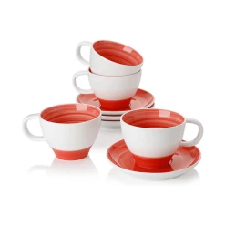 Cheap ✔️ Sweese Gradient Tea Cups and Saucers ✨ -Outlet Serve Gleam Store ceramicteacupsandsaucers 2