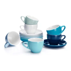 Coupon 🔔 Sweese 4 Ounce Coffee Cups with Saucers 😍