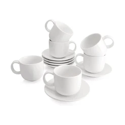 Best reviews of 🌟 Sweese 6 Ounces Porcelain Cappuccino Cups with Saucers ✨ -Outlet Serve Gleam Store cupswithsaucers dd8d8a68 25d4 4e7e 88f9 906cbf517af8