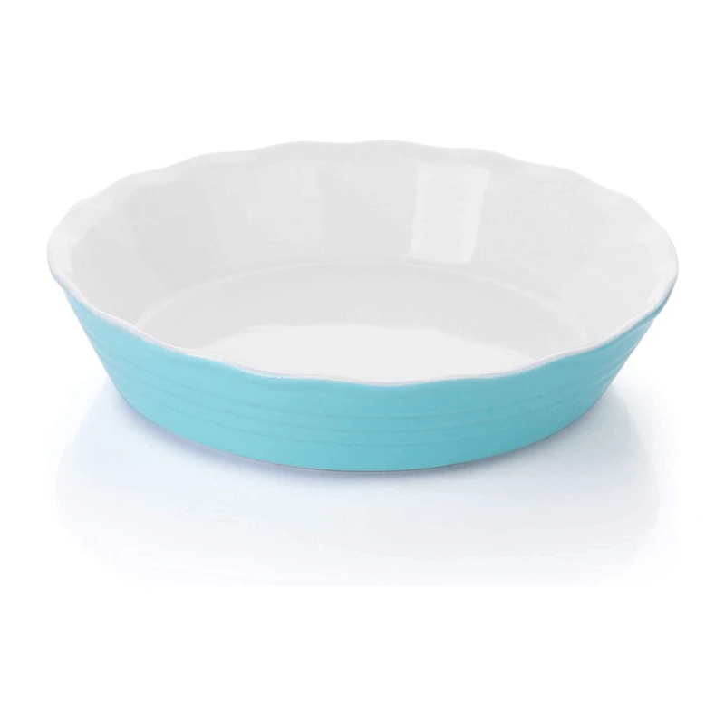 Outlet ๐ Sweese Color Porcelain Pie Plate with Ruffled Edge ๐คฉ 8 Outlet ๐ Sweese Color Porcelain Pie Plate with Ruffled Edge ๐คฉ - Image 8