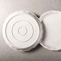 Best reviews of 👍 Sweese Ruffled Porcelain Plates ✨ -Outlet Serve Gleam Store ruffleddinnerplates 2