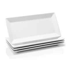 Buy ๐ Sweese Stackable Rectangular Platters, Set of 4 โ