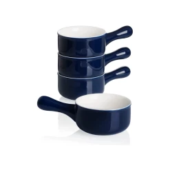 Coupon 😀 Sweese Porcelain Soup Bowls with Handles 😍 -Outlet Serve Gleam Store soupbowlwithhandle