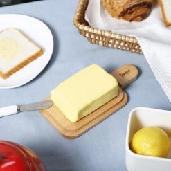 Cheap 🌟 Sweese Rectangle Butter Dish With Handle 😉 -Outlet Serve Gleam Store sweese butter dish with lid and handle 1