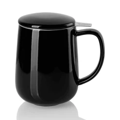 Budget ⌛ Sweese Bun Porcelain Tea Infuser Mug ✔️ -Outlet Serve Gleam Store teamug20oz